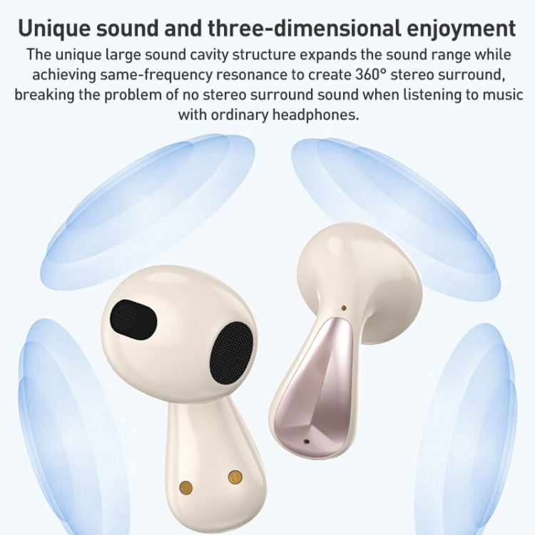 ZGA GS11 Amber True Wireless Bluetooth Earphone