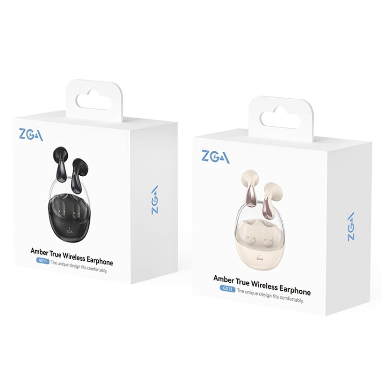 ZGA GS11 Amber True Wireless Bluetooth Earphone