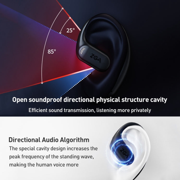 ZGA GS12 Ear-mounted Wireless Bluetooth Earphone