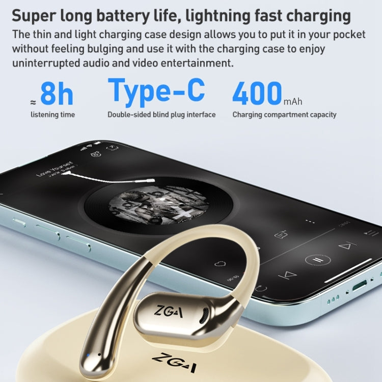 ZGA GS12 Ear-mounted Wireless Bluetooth Earphone