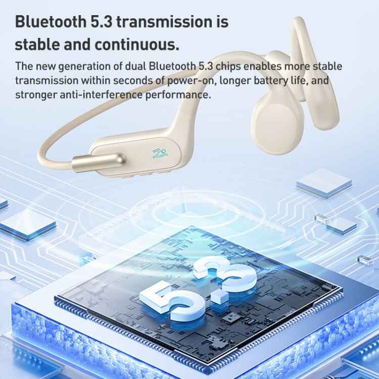 ZGA SP06 Waterproof Bone Conduction Bluetooth Sports Earphone