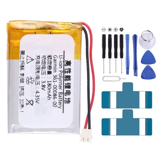 Battery Replacement, For Garmin Forerunner 220 361-00086-00 180mAh
