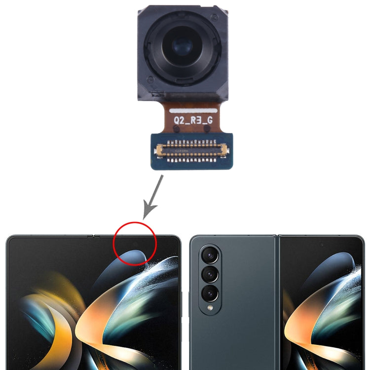 Original Main Screen Front Facing Camera, For Samsung Galaxy Z Fold4 SM-F936B, For Samsung Galaxy Z Fold2 SM-F916B