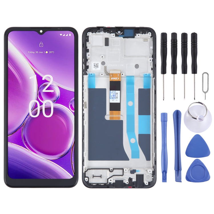 OEM LCD Screen Digitizer Full Assembly with Frame, For Nokia C210, For Nokia G310, For Nokia G42, For Nokia G60