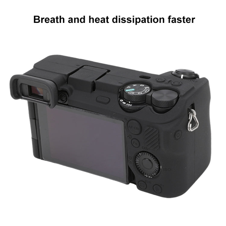 Glossy Soft Silicone Protective Case, For Sony ILCE-6700 / A6700, For Sony ILCE-7CM2 / A7C II / A7CR