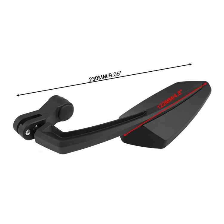 2 PCS Motorcycle Modified Rear View Mirror Set for Honda / Kawasaki / Suzuki / Yamaha