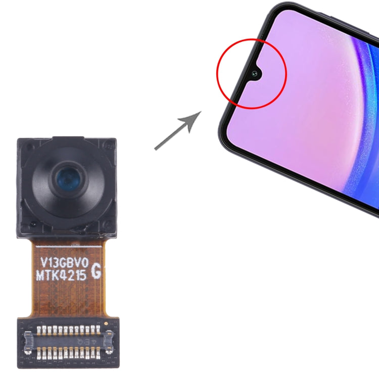 Original Front Facing Camera, For Samsung Galaxy A15 5G SM-A156B, For Samsung Galaxy A55 5G SM-A556B, For Samsung Galaxy A15 4G SM-A155F