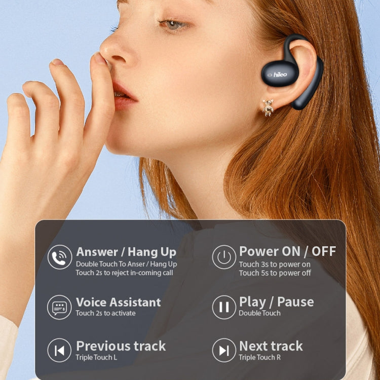 Hileo Hi96 TWS Touch Control IPX5 Waterproof Wireless Earphone, Hi96