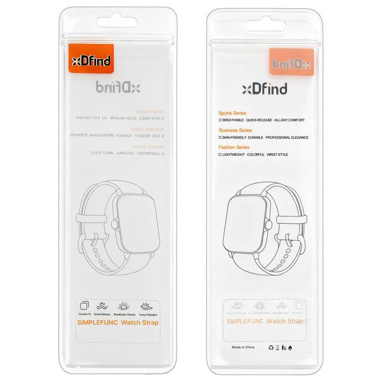 xDfind Silicone Watch Band, For Garmin Forerunner 35/30/35J/ForeAthlete 35J