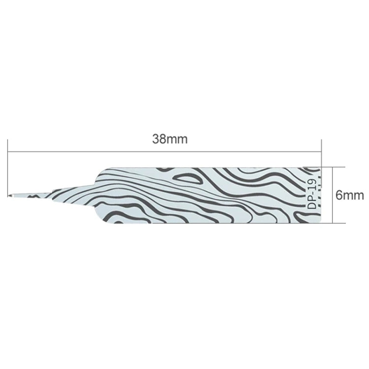 5pcs Mijing DP-19 Forged Blade, Mijing DP-19