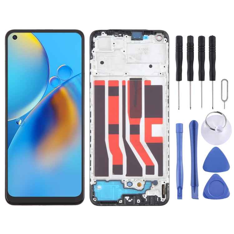 OLED LCD Screen Digitizer Full Assembly with Frame