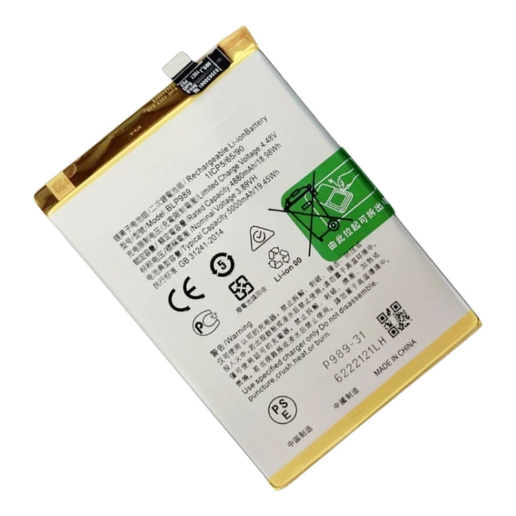 Battery Replacement, For OnePlus Nord CE 3 Lite / N30 5G BLP989 5000mAh, For OnePlus Nord 10R / ACE 2V BLP925 2500mAh, For OnePlus ACE 2 / 11 BLP975 2435mAh, For OnePlus ACE 2 Pro BLPA09, For OnePlus 10T / ACE Pro BLP945 4800mAh������������������������...