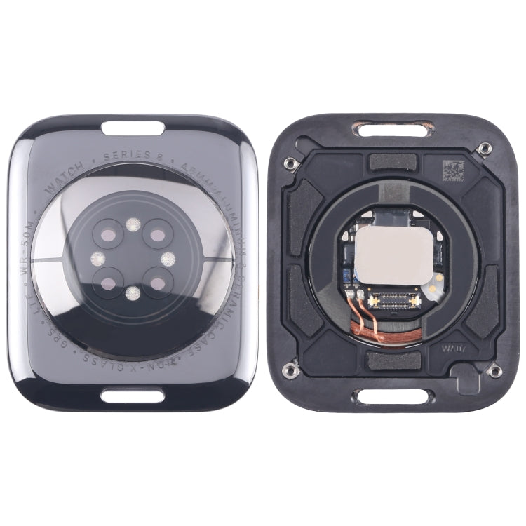 Glass Back Cover With Charging Module, For Apple Watch Series 9 41mm GPS, For Apple Watch Series 8 41mm GPS, For Apple Watch Series 8 45mm LTE, For Apple Watch Series 7 41mm GPS, For Apple Watch Series 7 45mm LTE