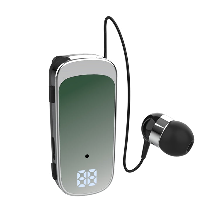 K65 Business Lavalier Retractable Cable Bluetooth Earphone