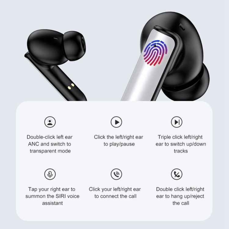 Langsdom TA03 ANC Active Noise Reduction Wireless Bluetooth Earphone