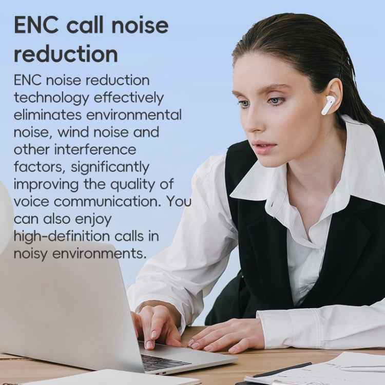 Langsdom TA08 Active Noise Reduction Wireless Bluetooth Earphone