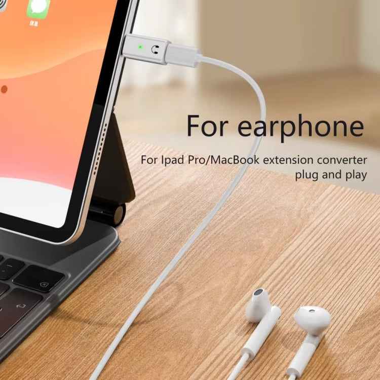 8 Pin Female to Type-C Male Adapter Hi-Fi Audio Sound Card Connector