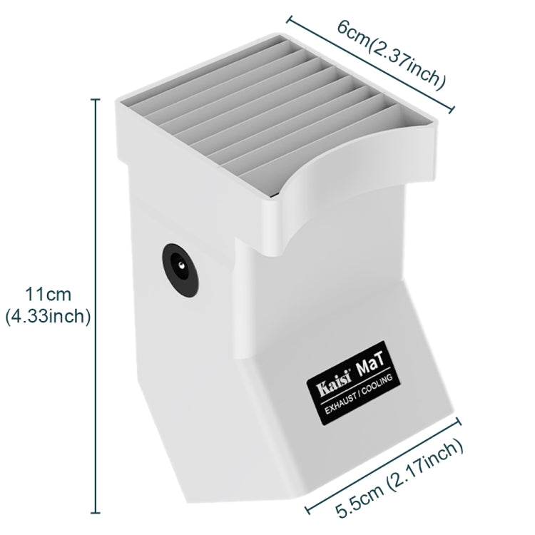 Kaisi MaT Adjustable Angles Smoke Exhaust Fan Suitable for 6565 / 7045 / 7050 Series Microscopes, Kaisi MaT