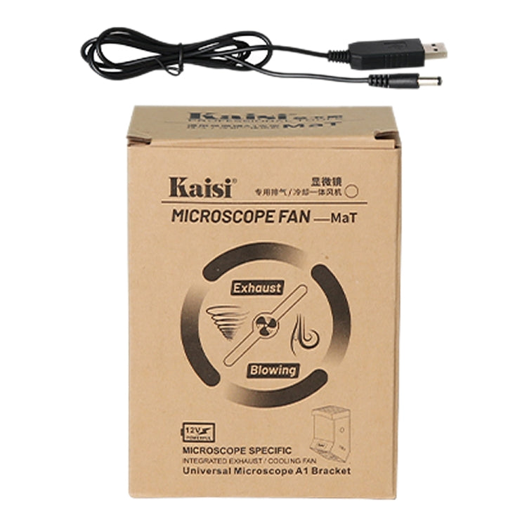 Kaisi MaT Adjustable Angles Smoke Exhaust Fan Suitable for 6565 / 7045 / 7050 Series Microscopes, Kaisi MaT