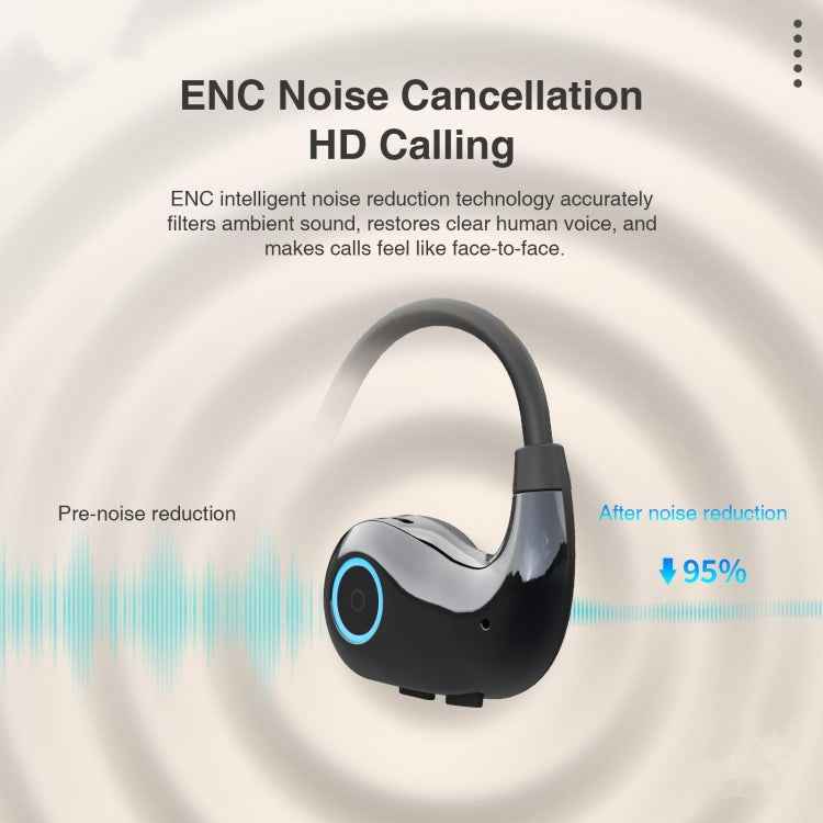 Hileo HI76 Sport Air Conduction Bluetooth Noise Reduction Headphones