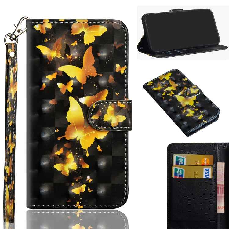 3D Painting Pattern Horizontal Flip TPU + PU Leather Case with Holder & Card Slots & Wallet, For Nokia 5.3, For Samsung Galaxy Note 20, For Samsung Galaxy Note 20 Ultra