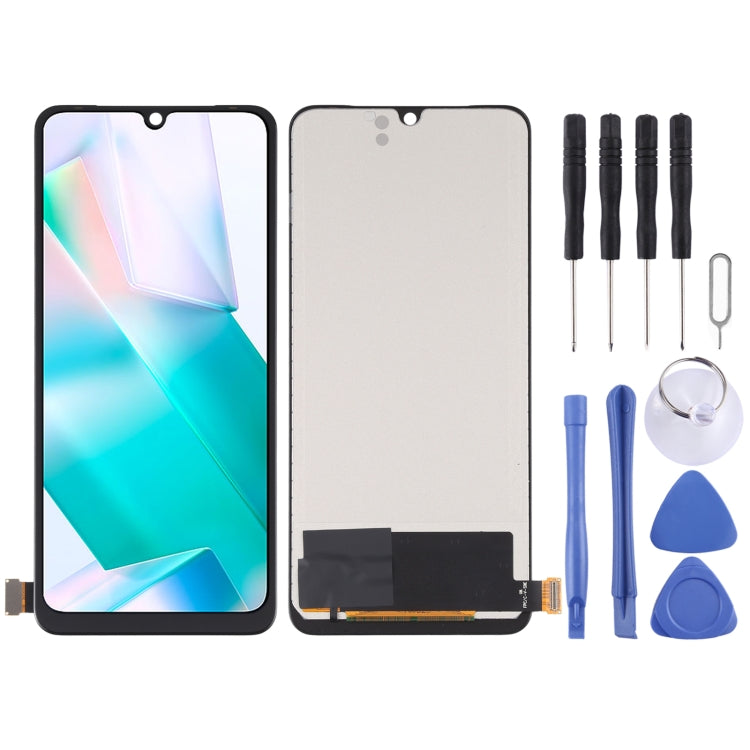 TFT LCD Screen with Digitizer Full Assembly, Not Supporting Fingerprint Identification, For vivo V25e 4G V2201, For vivo V25 5G V2202, For vivo T1 Pro 5G V2151