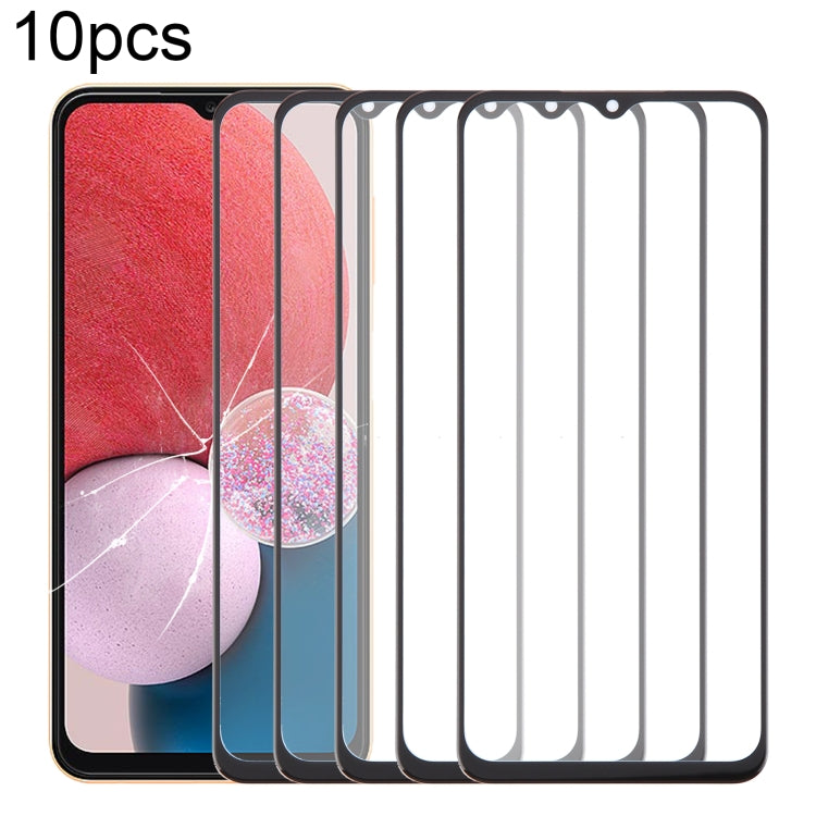 10pcs Front Screen Outer Glass Lens with OCA Optically Clear Adhesive, For Samsung Galaxy F15 SM-E156B, For Samsung Galaxy A15 5G SM-A156B, For Samsung Galaxy A55 SM-A556B, For Samsung Galaxy A35 SM-A356B, For Samsung Galaxy S24+ SM-S926B��������������...