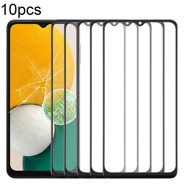 10pcs Front Screen Outer Glass Lens with OCA Optically Clear Adhesive, For Samsung Galaxy F15 SM-E156B, For Samsung Galaxy A15 5G SM-A156B, For Samsung Galaxy A55 SM-A556B, For Samsung Galaxy A35 SM-A356B, For Samsung Galaxy S24+ SM-S926B��������������...
