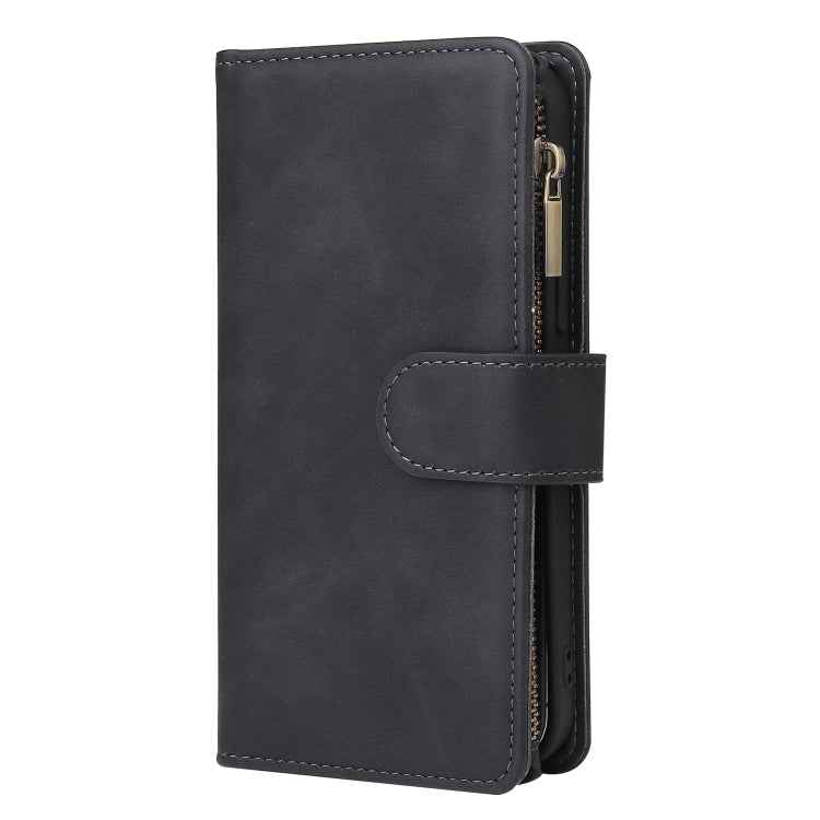 Multifunctional Retro Frosted Horizontal Flip Leather Case with Card Slot & Holder & Zipper Wallet & Photo Frame & Lanyard, For iPhone 12 Pro Max, For iPhone 12 / 12 Pro, For iPhone 12 mini, For Samsung Galaxy A11, For Samsung Galaxy A21s              ...