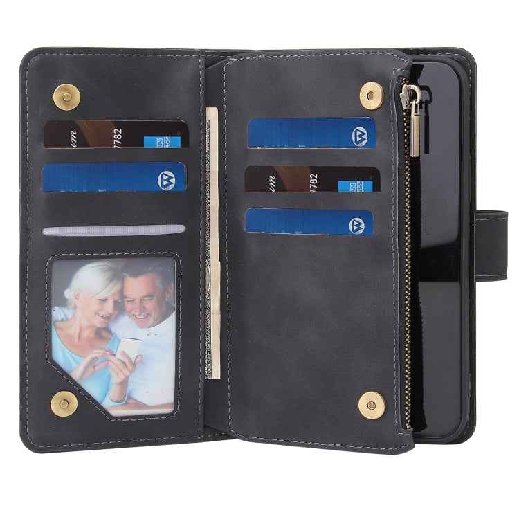 Multifunctional Retro Frosted Horizontal Flip Leather Case with Card Slot & Holder & Zipper Wallet & Photo Frame & Lanyard, For iPhone 12 Pro Max, For iPhone 12 / 12 Pro, For iPhone 12 mini, For Samsung Galaxy A11, For Samsung Galaxy A21s              ...