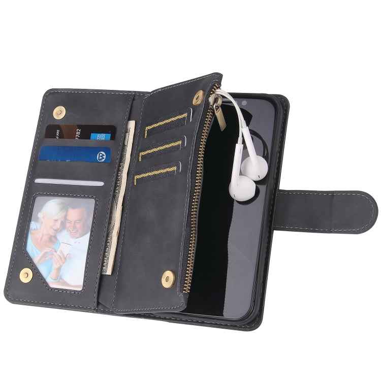 Multifunctional Retro Frosted Horizontal Flip Leather Case with Card Slot & Holder & Zipper Wallet & Photo Frame & Lanyard, For iPhone 12 Pro Max, For iPhone 12 / 12 Pro, For iPhone 12 mini, For Samsung Galaxy A11, For Samsung Galaxy A21s              ...