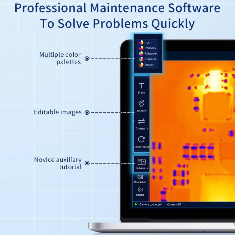 Infrared Thermal Imaging Analyzer Motherboard Chips Quick Diagnostic Device, Infrared Quick Diagnostic Device