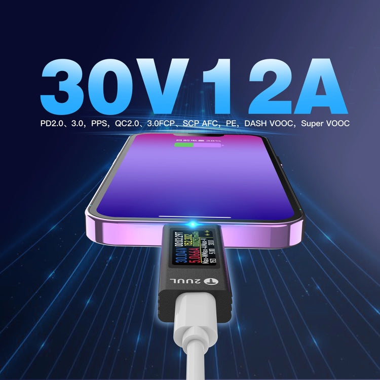 2UUL Charging Mate Type-C Mini Charging Detector with Bidirectional Current Test, Charging Detector