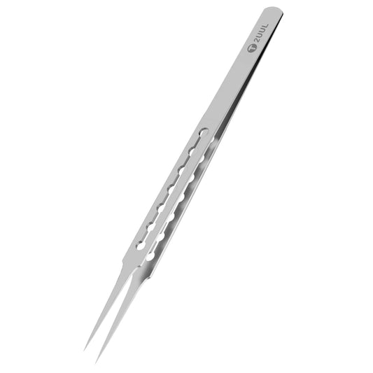 2UUL Non-magnetic Stainless Stencil Tweezers with Holes, TW21, TW22