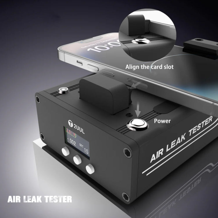 2UUL AT01 Phone Air Pressure Tightness Detection, EU Plug, US Plug