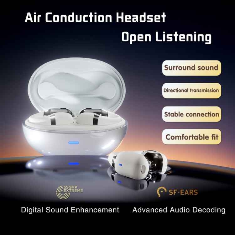 Hileo F16 TWS Touch Control IPX5 Waterproof Sports Earclip Noise Cancelation Earphones