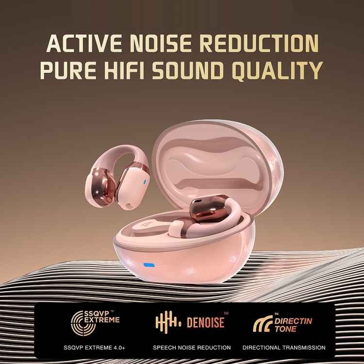 Hileo F16 TWS Touch Control IPX5 Waterproof Sports Earclip Noise Cancelation Earphones