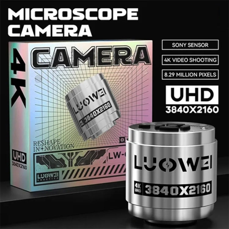 Luowei LW-GK40 UHD 4K Microscope Camera with 5X Digital Zoom / Custom Storage, LW-GK40