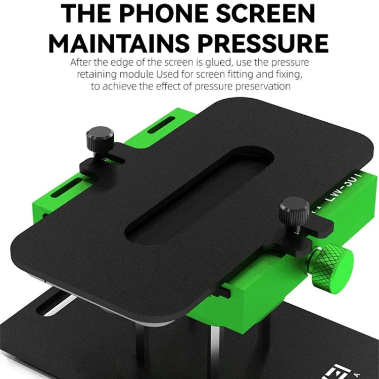 Luowei LW-301 Pro 4 in 1 Phone Screen Separation Fixture with Side Hanging Suction Cup, LW-301
