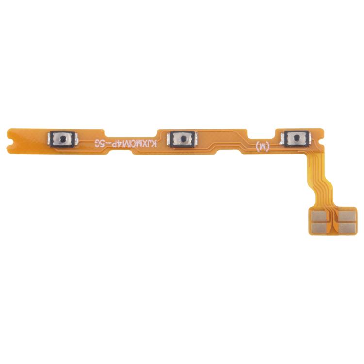 OEM Power Button & Volume Button Flex Cable, For Xiaomi Redmi Turbo 4, For Xiaomi Poco X7 Pro, For Xiaomi Redmi Note 14 5G / Poco M7 Pro 5G, For Xiaomi Redmi K80 Pro, For Xiaomi Redmi K80, For Xiaomi Redmi Note 14 Pro 4G, For Xiaomi Redmi Note 14 4G���...