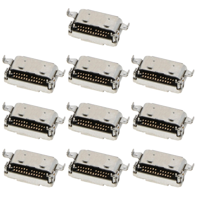 10pcs Charging Port Connector, For Huawei MediaPad M6 10.8, For Huawei MediaPad M6 8.4