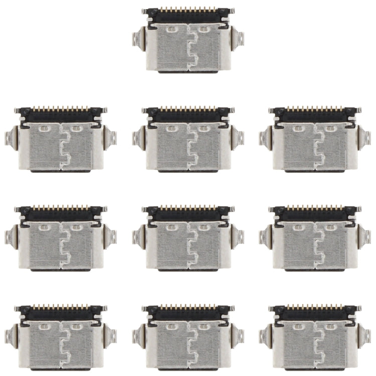 10pcs Charging Port Connector, For TCL Tab 10s 9081 9080