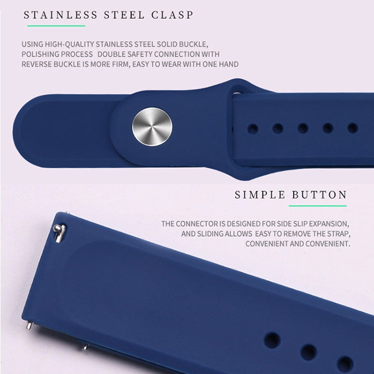 For Huami Amazfit GTS Silicone Replacement Strap Watchband, 20mm, 22mm