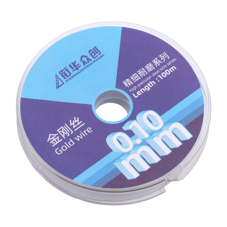 Straight LCD Screen Separation Diamond Wire, 0.1mm x 100m, 0.06mm x 100m, 0.08mm x 100m
