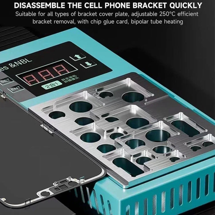 iFixes Bracket & Camera Disassembly Repair Heating Platform for iPhone 7-14 Pro Max, US Plug
