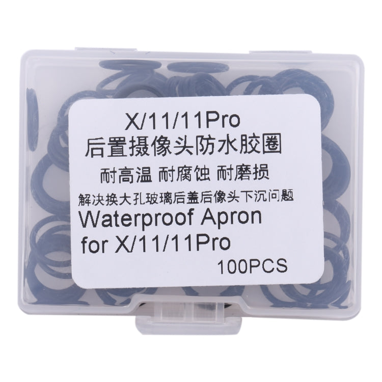 Rear Camera Waterproof Rubber Ring, For iPhone X / 11 / 11 Pro