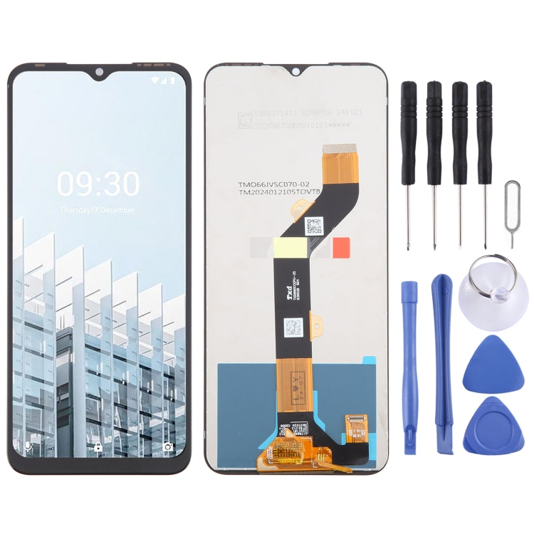 OEM LCD Screen with Digitizer Full Assembly, For Tecno Spark 30C 5G/4G KI5 KI5n, For Tecno Pop 9 4G, For Tecno Spark GO 2025, For Tecno Spark 20 Pro 5G KJ8, For Tecno Spark 20P, For Tecno Pova 6 Neo, For Tecno Spark 20 Pro 4G KJ6, For Tecno Spark 20C B...