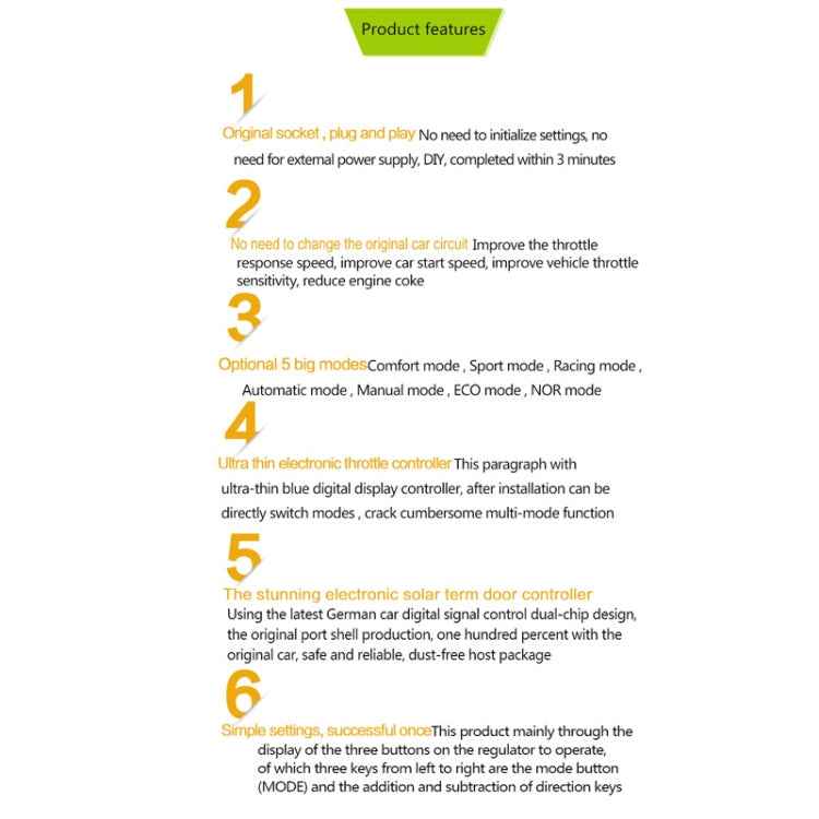 TROS KS-5Drive Potent Booster for Subaru XV 2013-2020 Electronic Throttle Controller