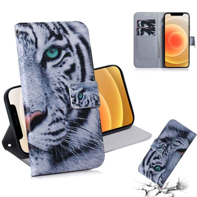 Coloured Drawing Horizontal Flip Leather Case, with Holder & Card Slots & Wallet, For iPhone 12 mini, For iPhone 12 / 12 Pro, For iPhone 12 Pro Max, For LG K41S