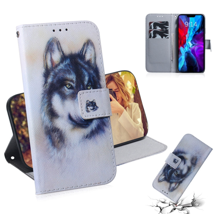 Coloured Drawing Horizontal Flip Leather Case, with Holder & Card Slots & Wallet, For iPhone 12 mini, For iPhone 12 / 12 Pro, For iPhone 12 Pro Max, For LG K41S